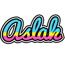 Aslak circus logo