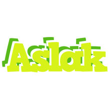 Aslak citrus logo