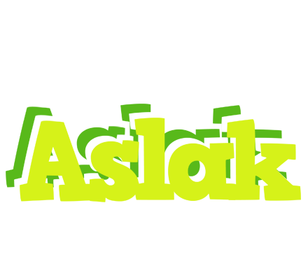 Aslak citrus logo