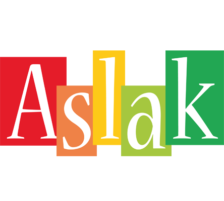Aslak colors logo