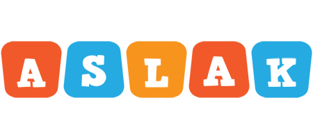 Aslak comics logo