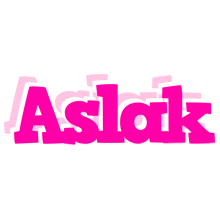Aslak dancing logo