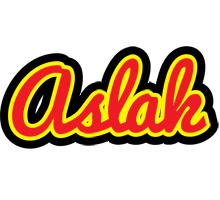 Aslak fireman logo