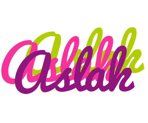 Aslak flowers logo