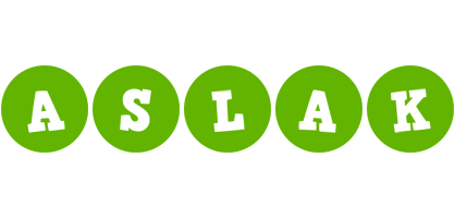 Aslak games logo