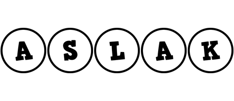 Aslak handy logo