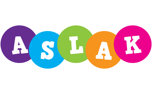 Aslak happy logo