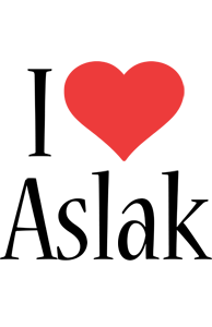 Aslak i-love logo