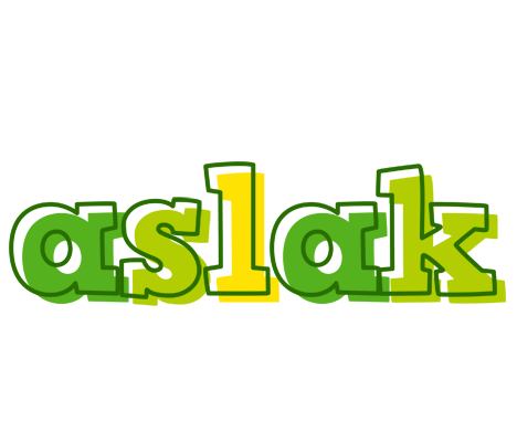 Aslak juice logo