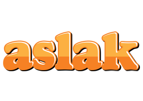 Aslak orange logo