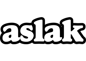 Aslak panda logo