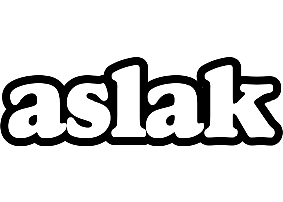 Aslak panda logo