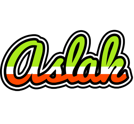 Aslak superfun logo