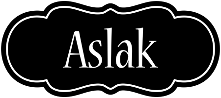 Aslak welcome logo