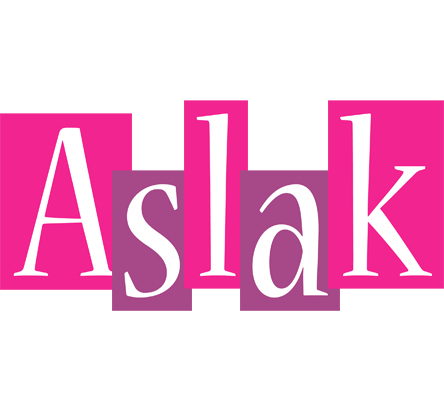 Aslak whine logo