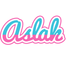 Aslak woman logo