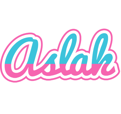 Aslak woman logo