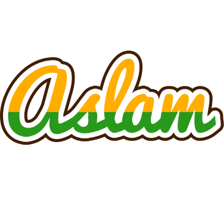Aslam banana logo