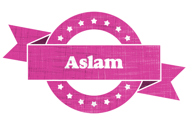 Aslam beauty logo