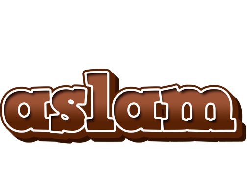 Aslam brownie logo