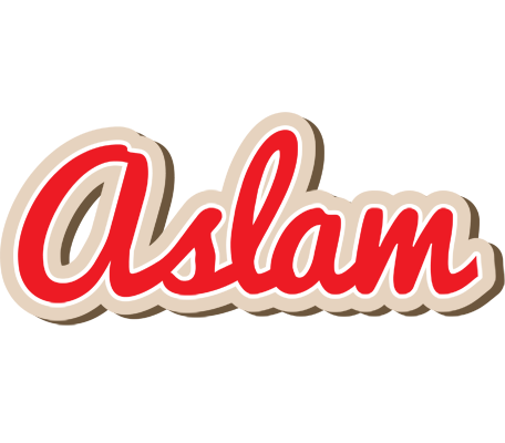 Aslam chocolate logo