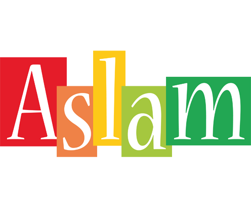 Aslam colors logo