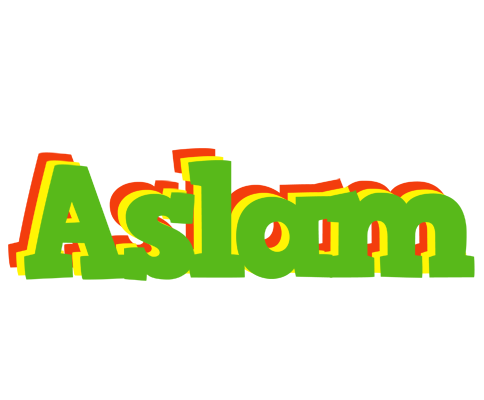 Aslam crocodile logo