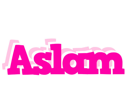 Aslam dancing logo