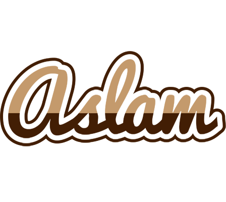 Aslam exclusive logo