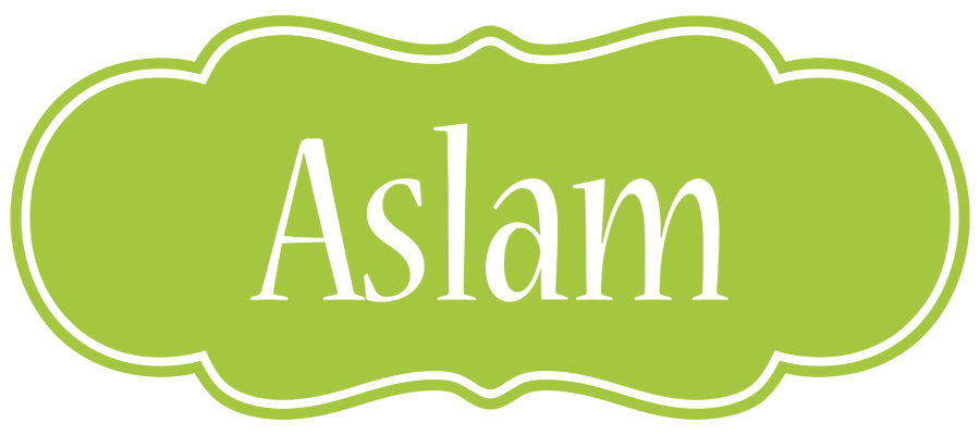 Aslam family logo