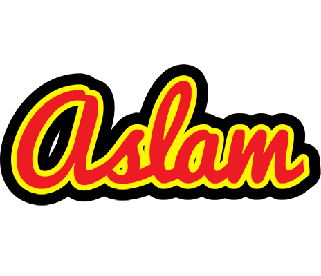 Aslam fireman logo