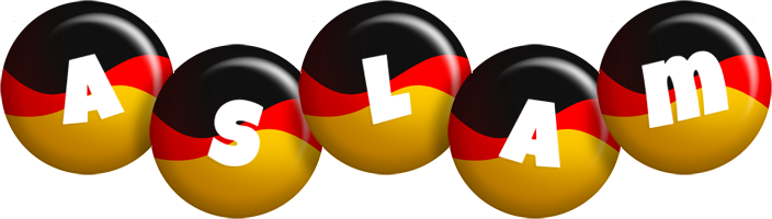 Aslam german logo