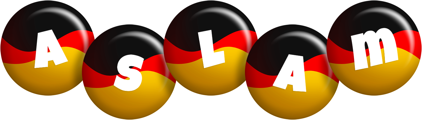Aslam german logo