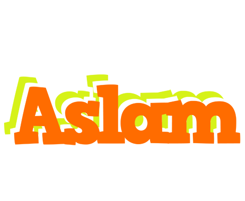Aslam healthy logo