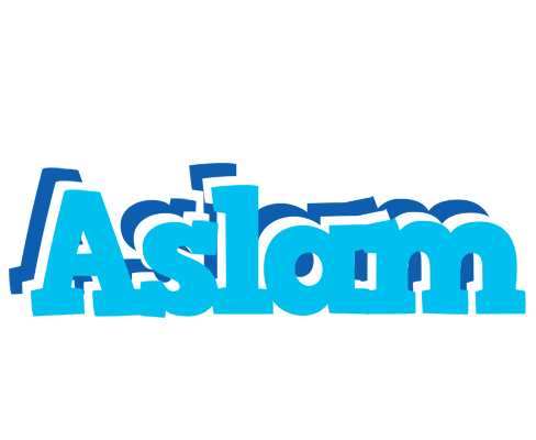 Aslam jacuzzi logo