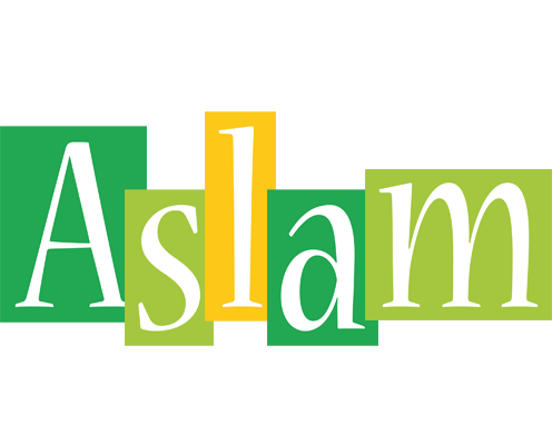 Aslam lemonade logo