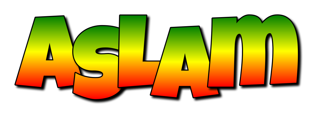 Aslam mango logo