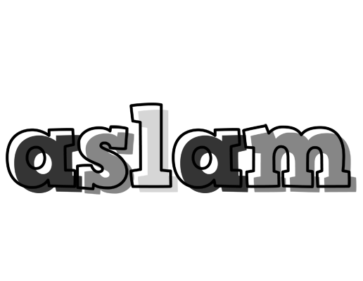 Aslam night logo