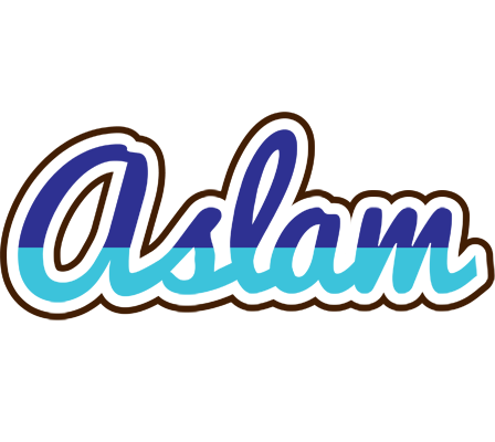 Aslam raining logo