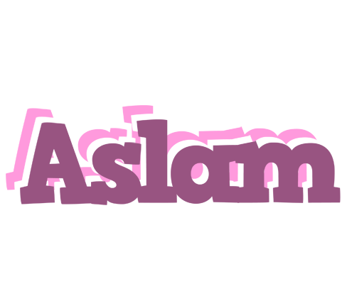 Aslam relaxing logo