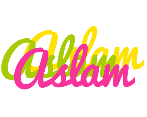 Aslam sweets logo