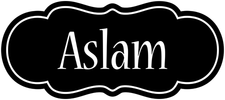 Aslam welcome logo