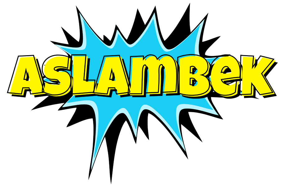 Aslambek amazing logo