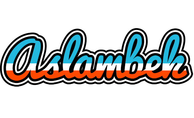 Aslambek america logo
