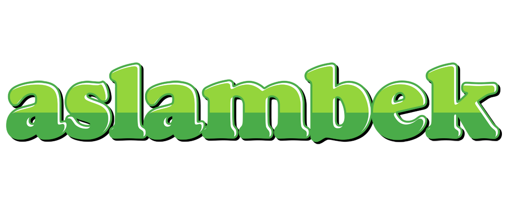 Aslambek apple logo