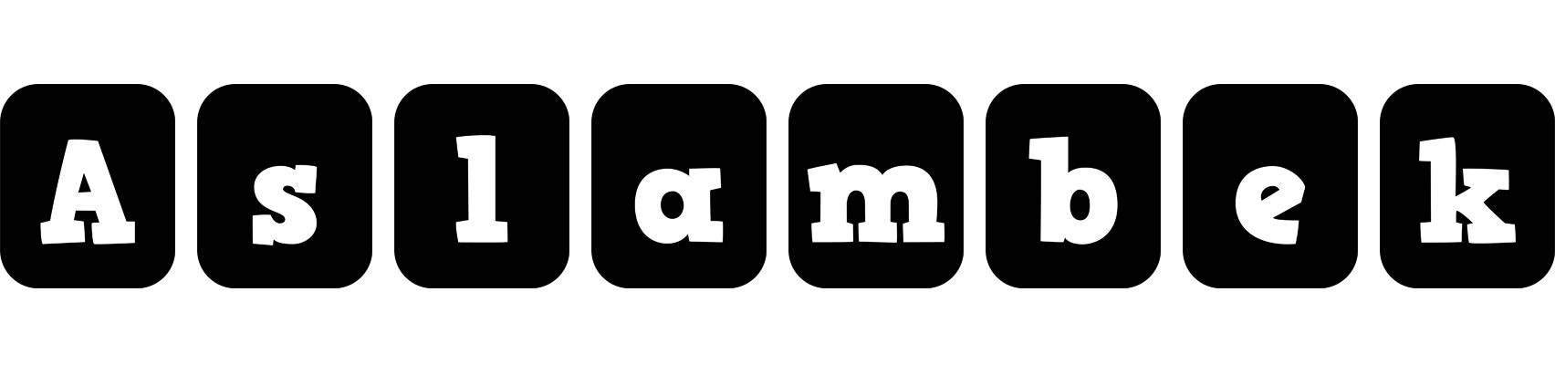Aslambek box logo
