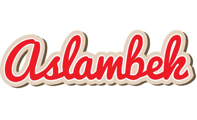 Aslambek chocolate logo