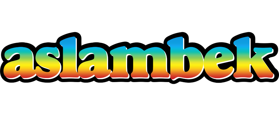 Aslambek color logo