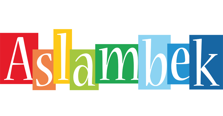 Aslambek colors logo
