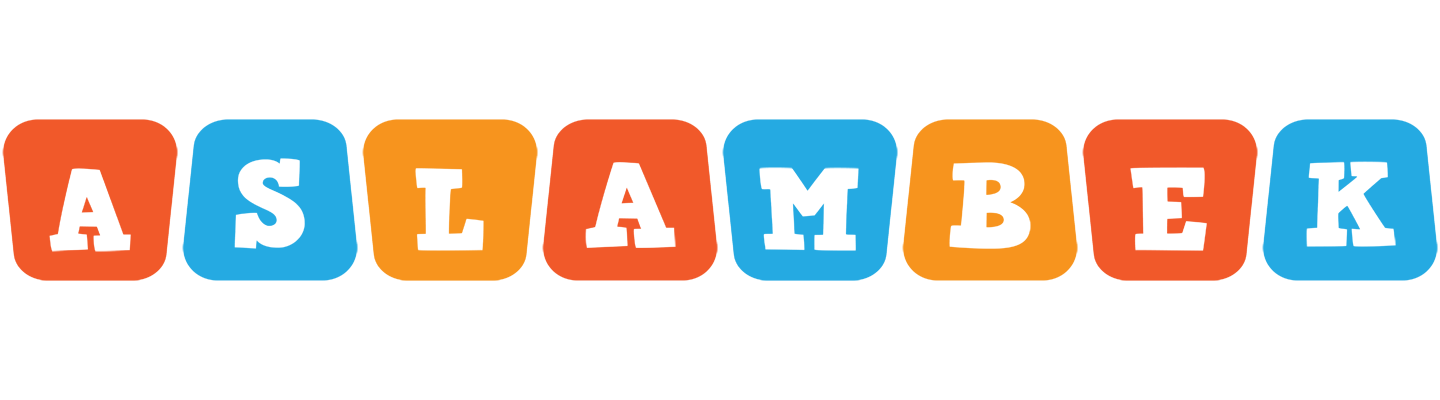 Aslambek comics logo